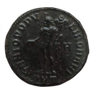Maximinus II. 305-313, follis, rv: GENIO POPVLI ROMANI, minc. Antiochia, RIC VI-71b