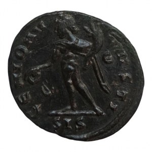 Maximinus II. 305-313, follis, rv: GENIO AVGVSTI, minc. Siscia, RIC VI-207c, E