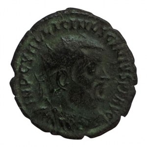 Licinius I. 308-324, AE antoninian - radiatus, IOVI CONSERVATORI Jupiter s orlem u nohou, RIC 15, Sear - R