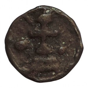 Basil I. Makedonský 867-886, velké B / kříž na dvou stupních. Mc. Cherso, Sear 17127