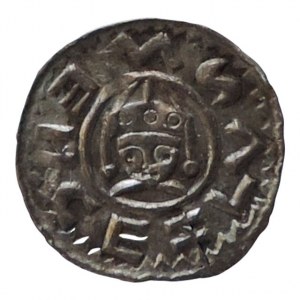 Vratislav II. 1061-1092, denár Cach 347, dr.ned., nastř. 0,802g