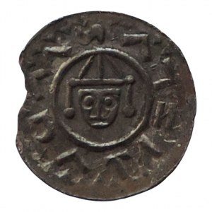 Vratislav II. 1061-1092, denár Cach 352, dr.vyl.okr., patina 0,552g