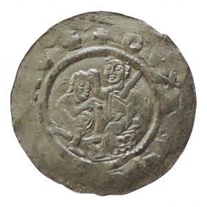 Vladislav I. 1109-1118, 1120-1125, denár Cach 543, nep.ned., krásně vyraženy motivy, 0,477g