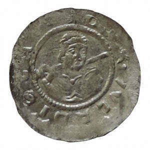 Vladislav I. 1109-1118, 1120-1125, denár Cach 544, nep.ned., krásně vyraženy motivy, 0,517g