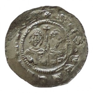 Vladislav I. 1109-1118, 1120-1125, denár Cach 544, nep.ned., dr.dvojráz 0,672g