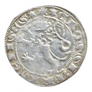 Václav II. 1278-1305, pražský groš, Sm.1, 3.84g, nep.exct.