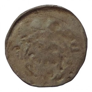 Václav IV. 1378-1419, Česká Falc, fenik Nech.59, minc. Erlangen, rub mělce vyražen