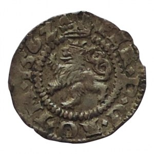 Ferdinand I. 1526-1564, bílý peníz 1562 Praha-Harder, MKČ 39