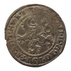 Maxmilián II. 1564-1576, bílý groš 1576 Praha-Harder, MKČ 188, nedor.,