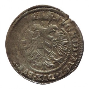 Maxmilián II. 1564-1576, bílý groš 1576 Praha-Harder, MKČ 188, nedor.,