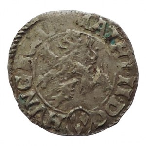 Matyáš II. 1611-1619, malý groš 1612 Kutná Hora-Šultys, MKČ 541, nep.ned, pěkná patina