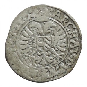 Ferdinand II. 1619-1637, 3 krejcar 1626 Praha-Hübmer, MKČ 759, n.ned.