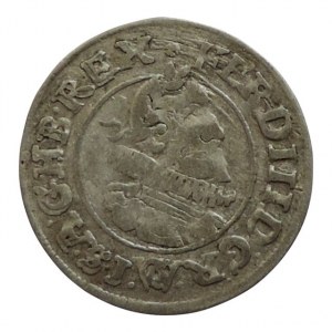 Ferdinand II. 1619-1637, 3 krejcar 1624 CW Brno-Wohnsiedler, MKČ 885