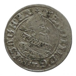 Ferdinand II. 1619-1637, 3 krejcar 1625 CW Brno-Wohnsiedler, MKČ 884, nep.škr.