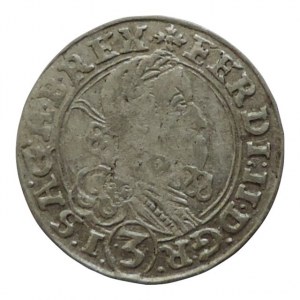 Ferdinand II. 1619-1637, 3 krejcar 1628 O Olomouc-Fritsch, MKČ 928v, n.ned.