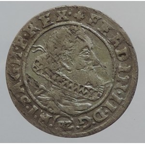 Ferdinand II. 1619-1637, 3 krejcar 1624 BZ/HT Vratislav-Zwirner+Tuchmann, MKČ 1003 R