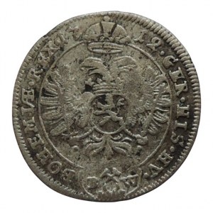 Karel VI. 1711-1740, 3 krejcar 1712 BW Kutná Hora-Wohnsiedler