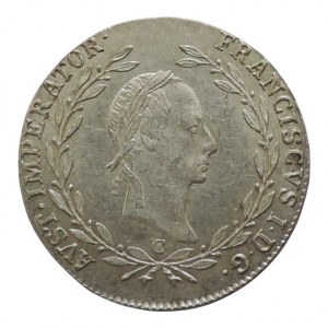 František II. 1792-1835, 20 krejcar 1830 C