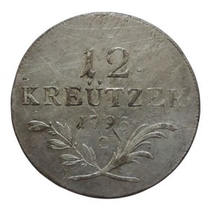 František II. 1792-1835, 12 krejcar 1795 C, just.