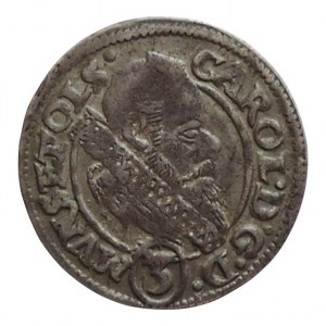 Münsterberg-Olešnice, Karel II. 1587-1617, 3 krejcar 1616, Kopicki 6080