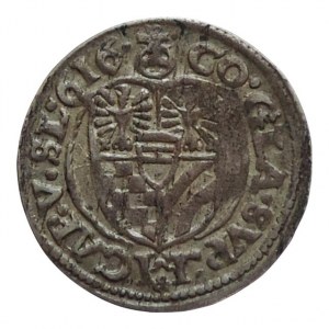 Münsterberg-Olešnice, Karel II. 1587-1617, 3 krejcar 1616, Kopicki 6080
