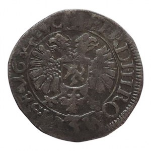 Šlik Jindřich 1612-1650, 3 krejcar 1634, patina, ned.