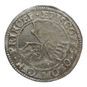 Olomouc biskupství, František Dietrichstein 1599-1636, 3 krejcar 1617, SV-016 nep.ned. RR