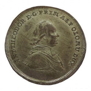 Olomouc arcibiskupství, Antonín Theodor Colloredo-Waldsee 1777-1811, 10 krejcar 1779 W/IC-FA Vídeň-Cronberg+Aicherau, patina, sbríkový SV-1101