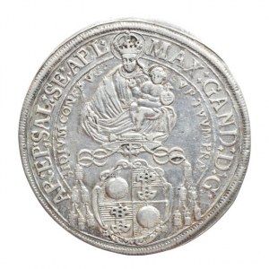 Salzburg arcibiskupství, Max Gandolph z Khüenburgu 1668-1687, tolar 1672, Zötl 1996, dr.vad.mat., dr.škr.