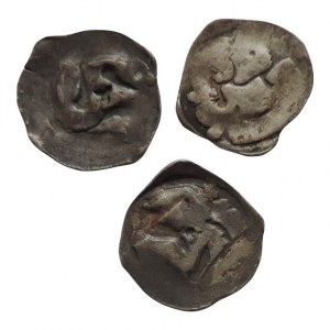 Albrecht II. 1330-1358, fenik CNA B 252, 257, 259 3ks