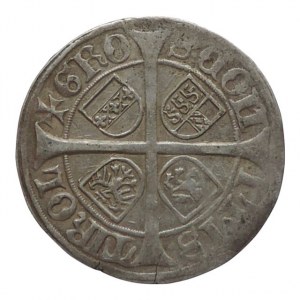 Tyroly, arc. Sigmund 1439-1496, sechser b.l., patina