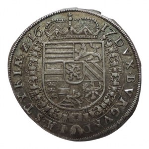 Štýrsko, Ferdinand II. jako arcivévoda 1590/97-1619/20, 1 tolar 1617 Graz-W.Balthasar, krásná patina 28,186g