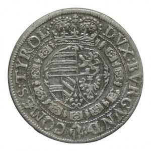 Tyroly, arc. Leopold 1620-1632, 10 krejcar 1632, dr.st.kor.
