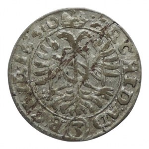 Ferdinand III. 1637-1657, 3 krejcar 1640 Vídeň-Stadler, dr.škr.