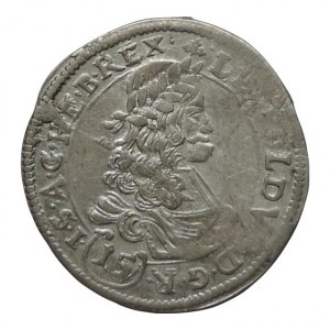Leopold I. 1657-1705, 15 krejcar 1693 Sv.Vít , Höll. 93.2.1 RR