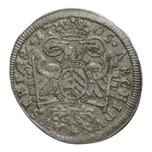 Josef I. 1705-1711, 3 krejcar 1705 Mnichov