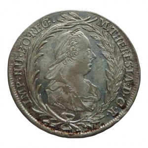 Marie Terezie 1740-1780, 20 krejcar 1776 IC-FA Vídeň