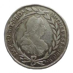 Marie Terezie 1740-1780, 10 krejcar 1777 C-A Vídeň-Cronberg+Klemmer