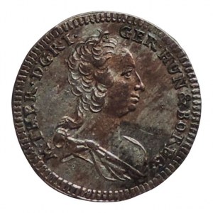 Marie Terezie 1740-1780, 1 krejcar 1753 Graz R