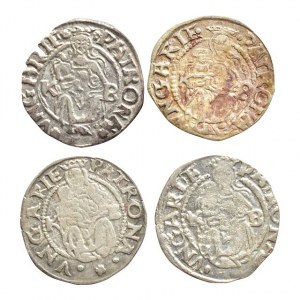 Ferdinand I. 1526-1564, denár 1546, 47, 49, 54, vše KB, 4 ks