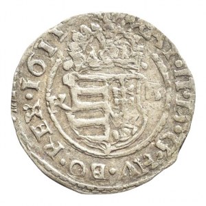 Matyáš II. 1611-1619, denár 1615 KB, Huszár 1140, nep.dvojráz