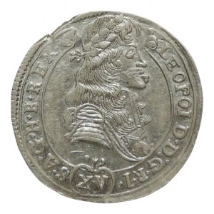 Leopold I. 1657-1705, XV krejcar 1686 KB, dr.napr.okr.