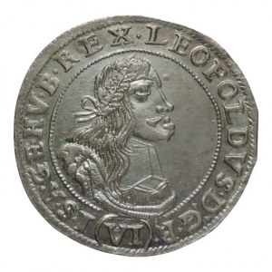Leopold I. 1657-1705, VI krejcar 1667 KB