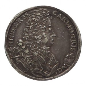 Karel VI. 1711-1740, 1/2 tolar 1714 KB 14,407g