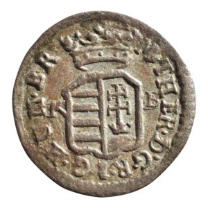 Marie Terezie 1740-1780, denár 1746 KB, první ročník, patina, Novotný 100, R