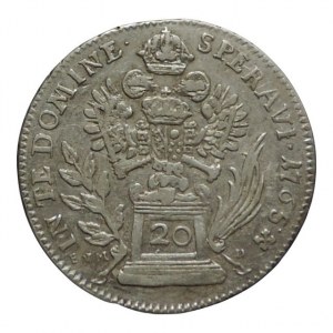 František I. Lotrinský 1745-1765, 20 krejcar 1765 BH/EvM-D