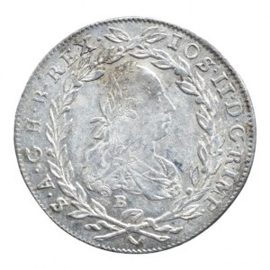 Josef II. 1780-1790, 20 krejcar 1781 B