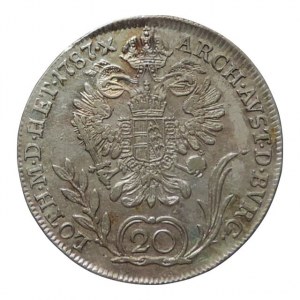 Josef II. 1780-1790, 20 krejcar 1787 B