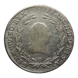 František II. 1792-1835, 20 krejcar 1793 B, just.