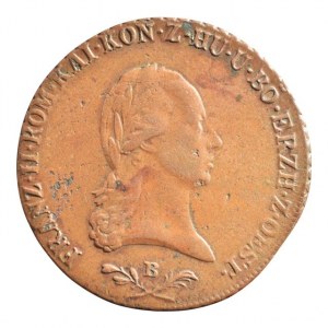 František II. 1792-1835, Cu 6 krejcar 1800 B, nep.vad.střížku